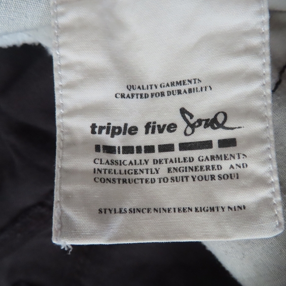 Vtg Triple Five Soul Pants Men Sz 38 (37X33) Parachute Cargo Y2K skater dragon - Picture 8 of 8